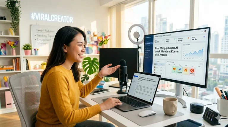 Cara Menggunakan AI untuk Membuat Konten Viral Ampuh